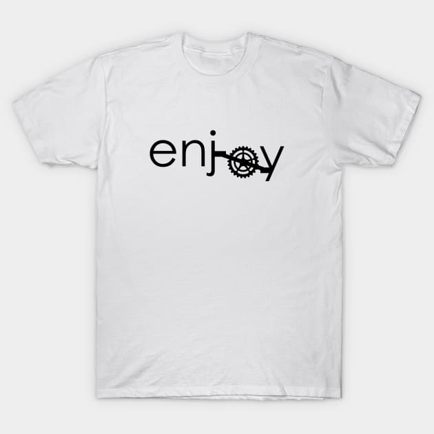 enjoy cycling T-Shirt by Saytee1